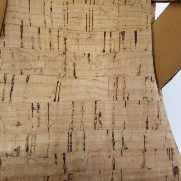 Korks Kork-Ease Austin Sandals Women 11 EU 43 Navy Leather Faux Cork Wedge Shoe - Picture 12 of 16